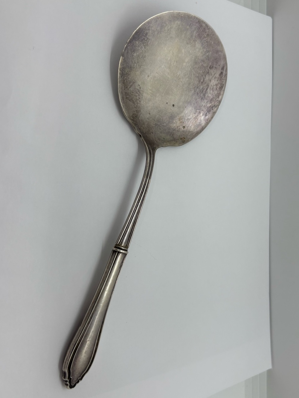 Antique 925 sterling silver cranberry spoon